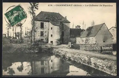 AK Chambérat /Allier, Le Château de Paslière