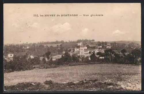 AK Le Mayet de Montagne, Vue générale