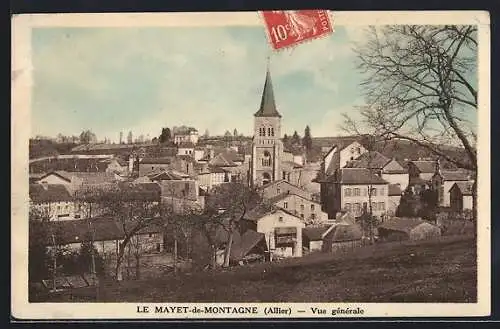 AK Le Mayet-de-Montagne /Allier, Vue générale