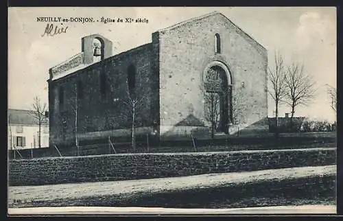 AK Neuilly-en-Donjon, Église du XIe siècle