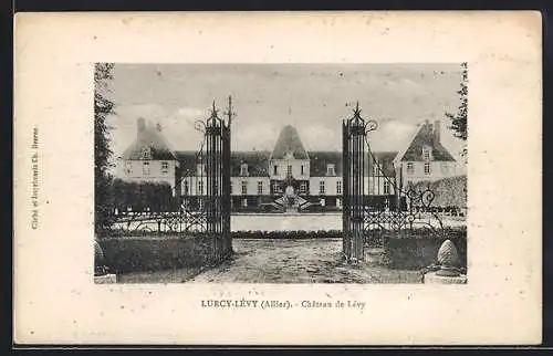 AK Lurcy-Lévy /Allier, Château de Lévy