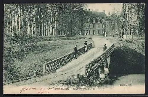 AK Lapalisse /Allier, Le Parc du Château