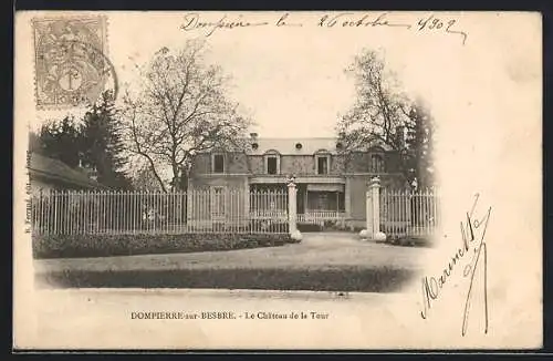 AK Dompierre-sur-Besbre, le château de la Tour