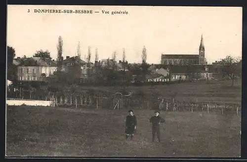 AK Dompierre-sur-Besbre, Vue générale