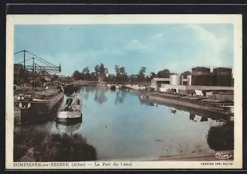 AK Dompierre-sur-Besbre, Le Port du Canal