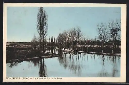 AK Dompierre /Allier, Le Canal latéral à la Loire