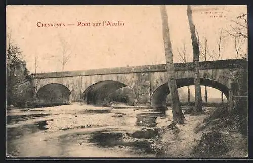 AK Chevagnes, Pont sur l`Acolin