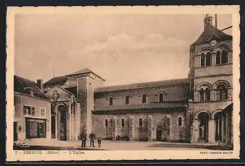 AK Ebreuil /Allier, L`Eglise