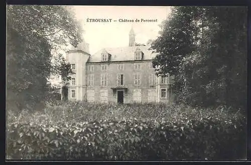 AK Étroussat, Château de Percenat