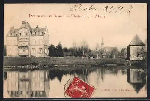 AK Dompierre-sur-Besbre, Château de la Motte