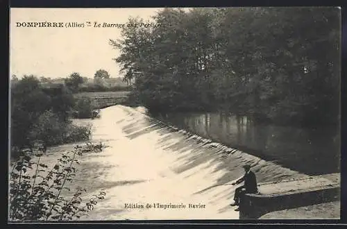 AK Dompierre /Allier, Le Barrage aux Persières