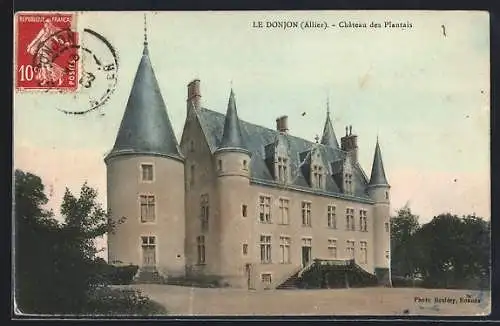 AK Donjon /Allier, Château des Plantais