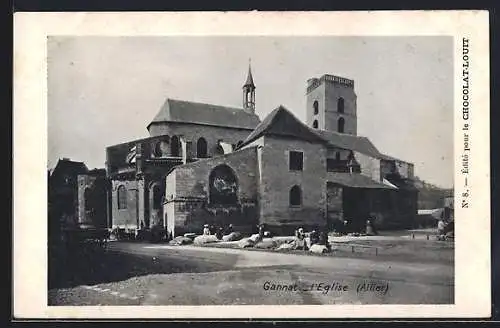 AK Gannat /Allier, L`Eglise