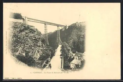 AK Gannat, Le Pont de Rouzat