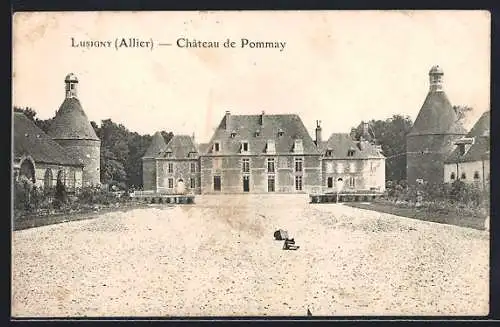 AK Lusigny /Allier, Château de Pommay