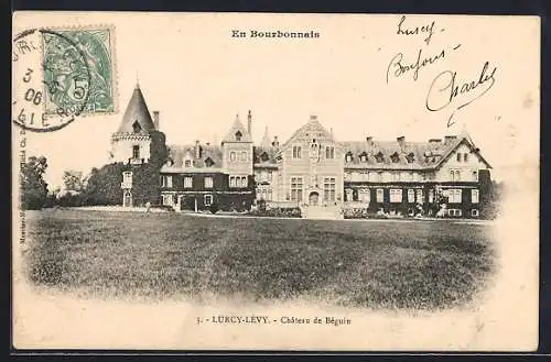 AK Lurcy-Lévy, Château de Béguin