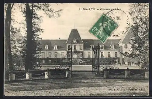 AK Lurcy-Lévy, Château de Lévy