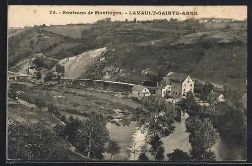 AK Lavault-Sainte-Anne, le moulin vu d`en haut