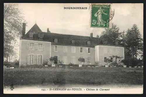 AK St-Germain-des-Fossés, Château de Chermont