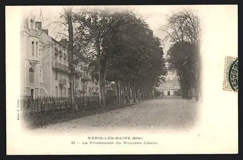 AK Néris-les-Bains, La Promenade du Nouveau Casino