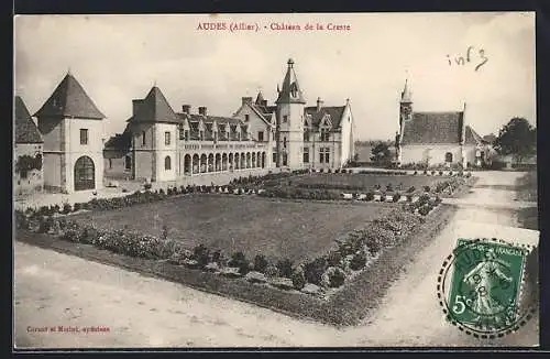 AK Audes /Allier, Château de la Creste