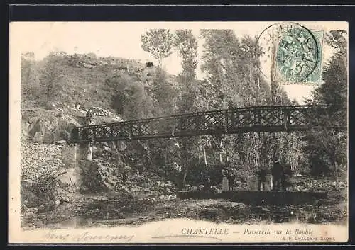 AK Chantelle, Passerelle sur la Bouble