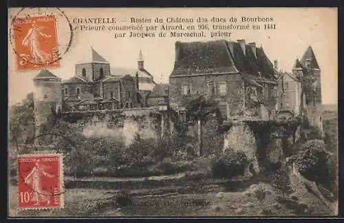 AK Chantelle, Restes du Château des ducs de Bourbons