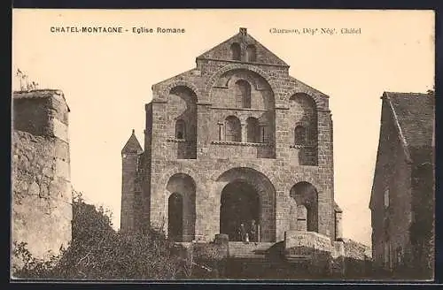 AK Chatel-Montagne, Eglise Romane