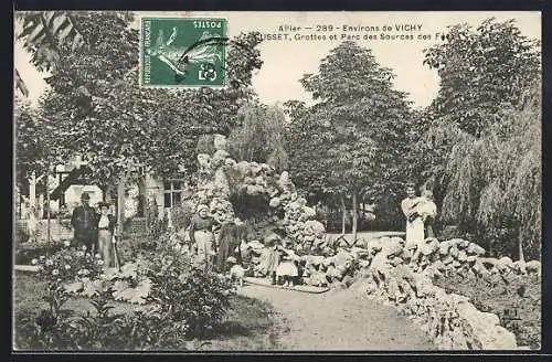 AK Cusset /Allier, Grottes et Parc des Sourcces des Fées