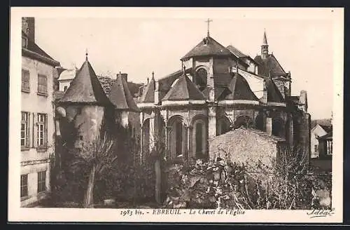 AK Ebreuil, Le Chevet de l`Eglise