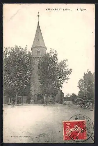 AK Chamblet /Allier, L`Église