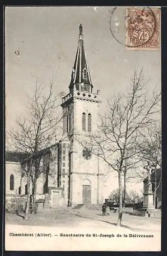 AK Chambérat /Allier, Sanoutaire de St-Joseph de la Délivrance