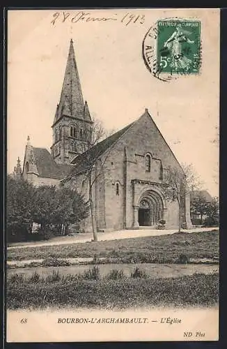 AK Bourbon-L`Archambault, L`Église