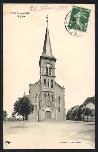 AK Cosne-sur-L`Oeil, L`Eglise