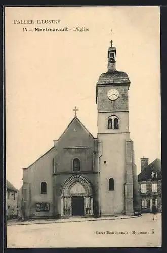 AK Montmarault /Allier, L`Eglise