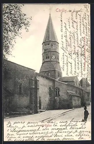 AK Cérilly, l'Église