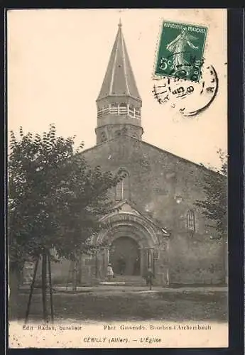 AK Cerilly /Allier, L`Église