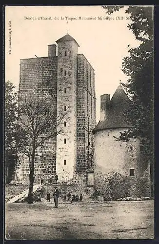 AK Huriel, La Toque, Monument historique, XIIe siècle