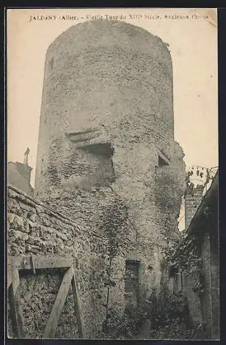 AK Jaligny /Allier, Vieille Tour di XIIIe Siècle