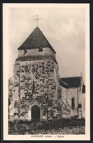 AK Nassigny /Allier, Eglise