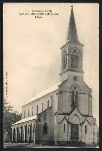 AK Saint-Bonnet-Troncais, l`Eglise