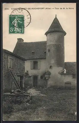 AK Saint-Bonnet-de-Rochefort, Tour de M. le Maire