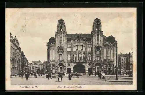 AK Frankfurt a. M., Albert Schumann Theater