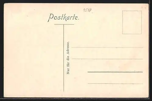 AK Bretten, Strassenpartie mit Hotel Krone, Melanchthonhaus