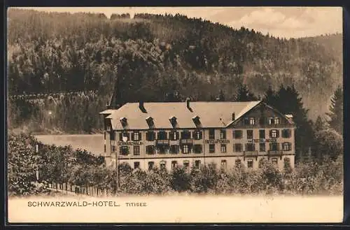 AK Titisee, Das Schwarzwald-Hotel