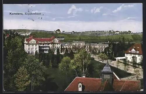 AK Konstanz, Blick auf das Krankenhaus