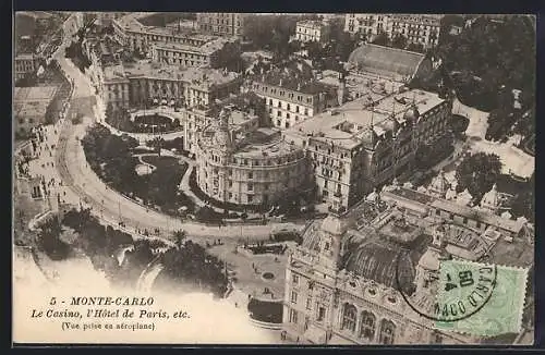 AK Monte-Carlo, Le Casino, L`Hotel de Paris etc.