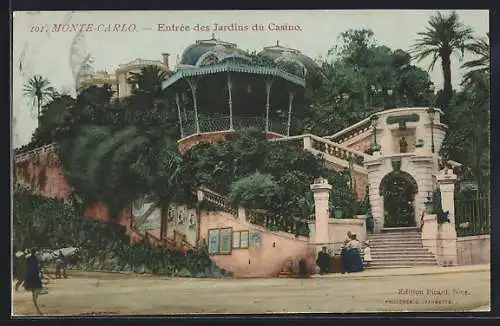 AK Monte-Carlo, Entrée des Jardins du Casino