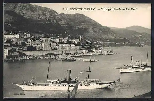 AK Monte-Carlo, Vue générale, Le Port