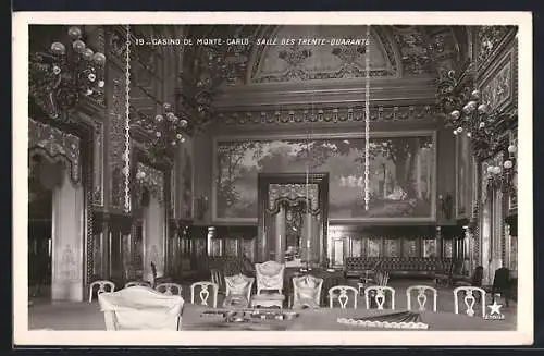 AK Monte-Carlo, Casino, Salle des Trente-Qurante